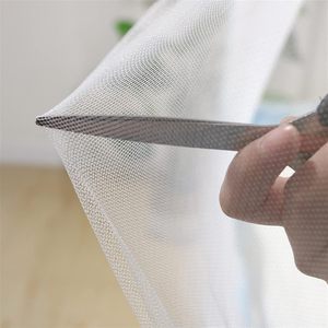 Moustiquaires rondes suspendues en forme de <span class=keywords><strong>cloche</strong></span>, pliables, blanches, 100 % polyester respirant, pour <span class=keywords><strong>lit</strong></span> ou enfant, vente en gros - Product Image 4