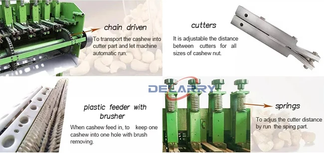 Indonesian Cashew Nut Husker / Cashew Nuts Shelling Machine / Cashew Nuts Processing Plant