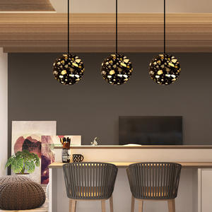 Lámpara Colgante de Mármol Creativa para Restaurante, Bar, Estilo Nórdico Moderno y Minimalista, LED de Altura Ajustable, para Cafetería - Product Image 5