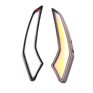 Carmates สำหรับ Toyota <span class=keywords><strong>Corolla</strong></span> Levin <span class=keywords><strong>altis</strong></span> 2019 2020 <span class=keywords><strong>2021</strong></span> 2022กลางวันฝาครอบด้านหน้าไฟตัดหมอก DRL LED ชนิด A - Product Image 1