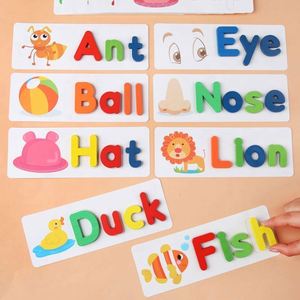 Cartes Flash Éducatives pour Enfants : Jeux de Mots CVC, Mots Fréquents, Apprentissage de l'Orthographe pour la Maternelle, Jouets d'Apprentissage, Jeu de Lettres à Associer - Product Image 6