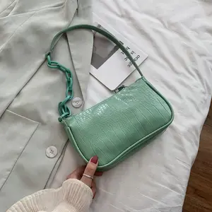 New product new style women's chain shoulder bag solid color diagonal bag wholesale handbags usa