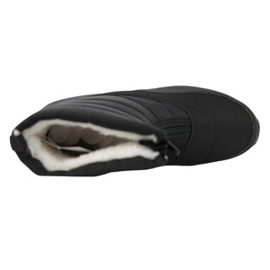 Bottes de neige imperméables pour hommes, chaudes, à enfiler, mi-mollet, avec fermeture éclair, légères, pour activités de plein air - Product Image 4