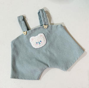 Solo <span class=keywords><strong>Ropa</strong></span> para Muñecas de 30cm y 40cm, <span class=keywords><strong>Ropa</strong></span> para Muñeca de Peluche Lina Bear, Accesorios de <span class=keywords><strong>Ropa</strong></span>, Conjunto de <span class=keywords><strong>Ropa</strong></span>, Conjunto de Pantalones con Tirantes, Camisa Informal, Linda - Product Image 3