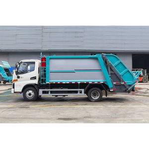 Vente en gros JAC 5.3 CBM électrique petit camion compacteur d'ordures Compression efficace pour la collecte des ordures et camionnette d'ordures - Product Image 3