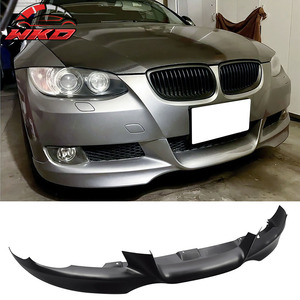 Convient pour BMW E92 E93 Série 3 M 07-10, lèvre de pare-chocs avant style M-Tech, non peinte, noire - Product Image 1
