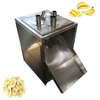 Máquina Cortadora y Rebanadora Multifuncional de Plátano, Vegetales, Banana y Patata para Hacer Chips Crujientes, 300-500 kg/h, Pequeña