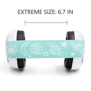 HQ 0-36 bouches bébé <span class=keywords><strong>dormir</strong></span> confortable bébé Protection auditive casque antibruit avec rembourrage Super doux - Product Image 6