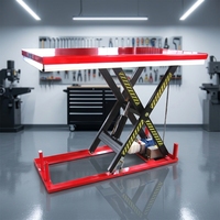 Table élévatrice à ciseaux électrique hydraulique en acier certifiée CE, capacité 3000 kg, 1M 2M 5M, télécommande pour chargement/déchargement de marchandises