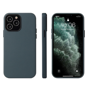 Nuevo diseño personalizado de cuero de lujo hecho a mano llave de Metal a prueba de golpes funda de teléfono transparente con logotipo personalizado para 12 Series - Product Image 1