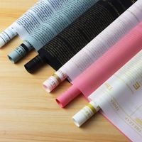 Papier d'emballage cadeau imperméable pour fleurs, emballage cadeau pour fleurs, papier d'emballage pour bouquets de plantes herbacées