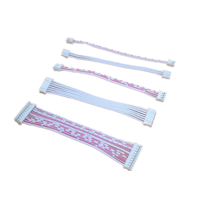热压式 XH2.54 连接器母头电缆端子 10cm 20cm 30cm 2.54 JST 连接器电缆 2p 3p 4p 6p 8p 10p 12p 针 - Product Image 3