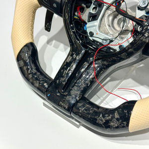 Volant en fibre de carbone forgé adapté aux <span class=keywords><strong>BMW</strong></span> E90 E91 E93 <span class=keywords><strong>E80</strong></span> F18 F35 F22 F80 F10 F30 M2 M3 M4 M5 M6 - Product Image 3