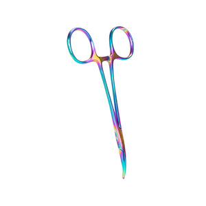 Pinzas para cejas de acero inoxidable con punta puntiaguda, duraderas para recortar y depilar las cejas - Product Image 1