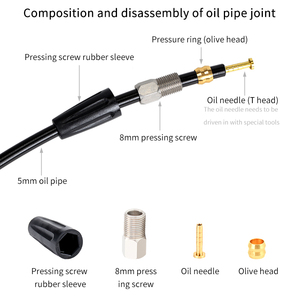 Conector de Freno de Disco para Bicicleta de Montaña y Carretera, Conector de Manguera de Freno Hidráulico para Bicicleta, Directo de Fábrica - Product Image 3