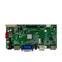Contrôleur d'écran LCD LVDS et convertisseur universel de signal vidéo tels que USB ou VGA ou CVBS ou HD en signal