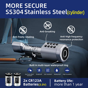 Cerradura de Cilindro Inteligente Liliwise Tuya Ttlock Ajustable con Huella Digital, Tarjeta RFID y Llave, WiFi BLE para Reemplazar Mecanismos Antiguos - Product Image 5