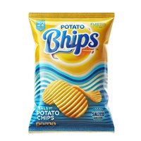 Sacs en plastique refermables transparents personnalisés de 2,75 oz en PET/PE, résistants à l'humidité, pour l'emballage de frites surgelées et de nourriture pour animaux de compagnie