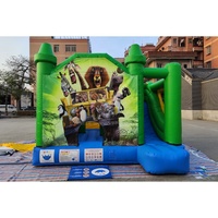 Château gonflable à structure intérieure en PVC pour enfants