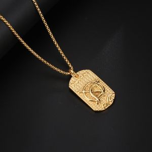 Segno della collana <span class=keywords><strong>zodiacale</strong></span> scorpione leone ciclista collana pendente acquario bilancia toro vergine gemelli sagittario pesci ariete <span class=keywords><strong>cancro</strong></span> - Product Image 4
