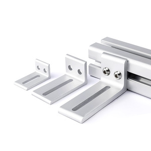 Aluminum Profile Connecting Angle Brackets 20 30 40 Adjustable Right Angle Fasteners For Multipurpose Use - Product Image 3