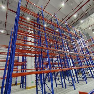 選択的パレットラック亜鉛メッキヘビーデューティ耐火金網デッキパネルラック - Product Image 1