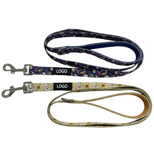 Harnais de luxe pour chien avec logo personnalisé, respirant, rembourré en maille, 3 points, anti-traction, en tissu Oxford, réglable avec poignée - Product Image 3