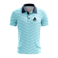 Colorant de haute qualité sublimé Logo personnalisé Sport Golf Combinaison de couleurs Design Polo T Shirt uniforme pour les hommes