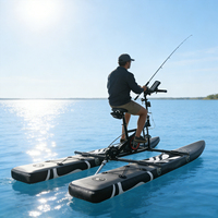 Bateau à pédales gonflable en PVC de qualité supérieure, série WB, léger et robuste, pour le lac, la rivière, les sports nautiques et le divertissement.