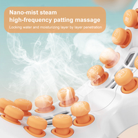 Mascarilla Ocular Hidratante con Vapor Nano, Masajeador de 16 Cabezas, Música Bluetooth, Temporizador, Banda Ajustable, Dispositivo de Relajación OEM