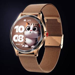 Montre connectée pour femmes FW45 1.32 pouces AMOLED BT5.0 NFC HC3605 AB5691G IP67 Moniteur de bien-être HRV O2 Wellness Wearfit Pro - Product Image 1