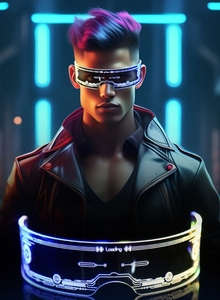 <span class=keywords><strong>Gafas</strong></span> Cyberpunk brillantes <span class=keywords><strong>de</strong></span> siete colores fiesta creativa ciencia ficción diseño <span class=keywords><strong>de</strong></span> panal polarizado para festivales <span class=keywords><strong>de</strong></span> música al por mayor - Product Image 6