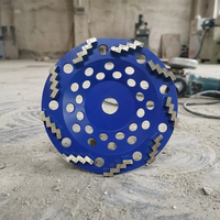 Disque de meulage diamanté agressif pour béton SUMO 9, segments en zigzag, épaisseur 10 mm, 7 pouces