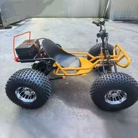 Go-Kart Eléctrico Profesional de 8 y 10 Pulgadas, Resistente al Desgaste, con Gran Agarre, Todoterreno, Antipinchazos, de Cuatro Ruedas, para Playa, 200 kg