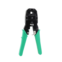 Pince à sertir réseau RJ45 RJ12 RJ11 pour câbles ronds et plats, dénudeur de câbles téléphoniques, outil de sertissage pour câbles réseau informatique LAN CAT5 CAT6