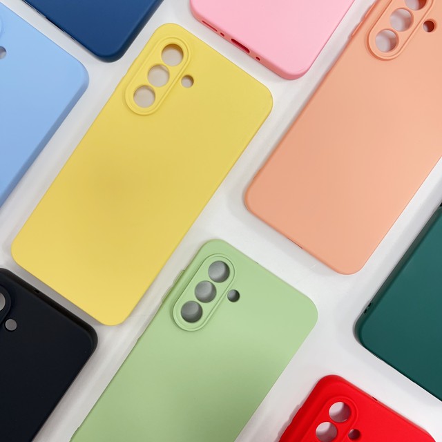 Fashion Custom Logo Designer Colorful Silicone Tpu Phone case Mobile Phone Cover for Samsung A26 A56 case