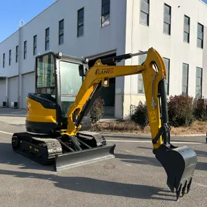 2.5 ton sıfır kuyruk mini kepçe bagger kauçuk parça satılık ucuz fiyat mini ekskavatör