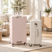 Nouvelle conception, logo personnalisé, ensemble de bagages 3 pièces, valises à roulettes 20/24/28 pouces, sacs de voyage rigides, ensemble de valises à roulettes