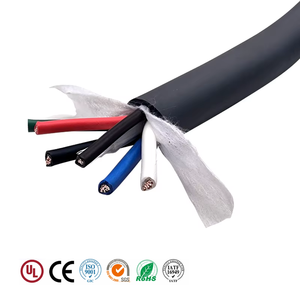 <span class=keywords><strong>สาย</strong></span><span class=keywords><strong>ไฟ</strong></span>ฟ้าชนิดยืดหยุ่น PVC แบบ Royal Cord ตัวอย่างฟรี 2 3 4 5 แกน - Product Image 1