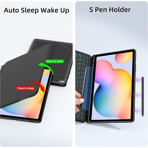 Étui clavier tactile pour <span class=keywords><strong>Samsung</strong></span> <span class=keywords><strong>Galaxy</strong></span> <span class=keywords><strong>Tab</strong></span> <span class=keywords><strong>S6</strong></span> <span class=keywords><strong>Lite</strong></span> 10.4 "2024/2022/2020 (P620/P625/P610/P613/P615/P619) avec clavier rétro-éclairé - Product Image 5