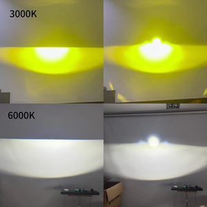 Feux antibrouillard Bi-Beam 50W 40W Blanc <span class=keywords><strong>Jaune</strong></span> 6000K 3000K pour Suzuki Liana A6 - Product Image 5