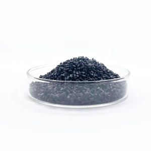 Высокотемпературные гранулы из модифицированного нейлона PA66, черные, армированные стекловолокном, для кабельной промышленности - Product Image 1