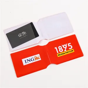 License Hot Sale Folding PVC Plastic Vinyl Car Driver License Holder Driving License Card Holder