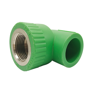 Accesorios de tamaño completo de plástico no tóxico seguro resistente a la corrosión codo hembra de 90 grados - Product Image 3