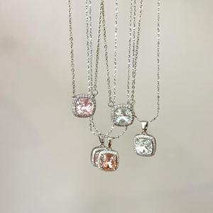 Collar de Plata de Ley S925 con Diseño de Falda de Princesa y Diamantes, Regalo de Cumpleaños Lujoso, Colgantes y Dijes de Moda Versátiles y Elegantes - Product Image 5