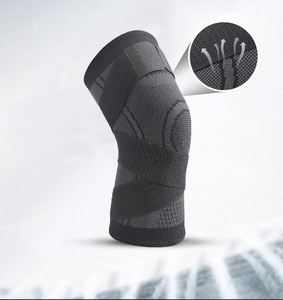 Genouillères de sport de basketball très vendues, genouillères de course et de cyclisme en plein air, genouillères antidérapantes avec sangle de pression - Product Image 4
