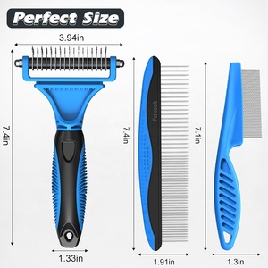 Herramienta Profesional de Acero Inoxidable para Desenredar el Pelo de Perros y Gatos, con Diseño Personalizado - Product Image 6