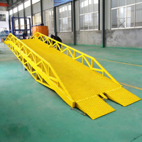 Plateforme de chargement mobile hydraulique électrique pour conteneurs, rampe de déchargement pour manutention de marchandises