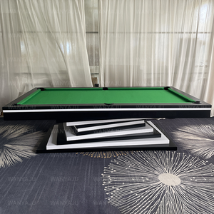 Tavolo da <span class=keywords><strong>Biliardo</strong></span> in Legno Massello di Lusso Personalizzato, Stile Moderno con Piano in Ardesia e Tasche, <span class=keywords><strong>Dimensioni</strong></span> Standard - Product Image 3