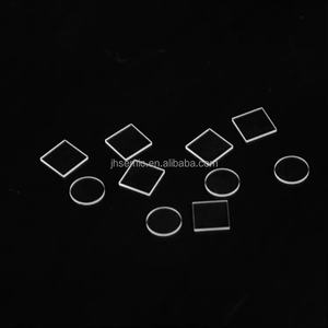 Alta transmitancia de luz Alta precisión con una precisión de ± 0,02mm Corte láser de hojas de vidrio de cuarzo - Product Image 1